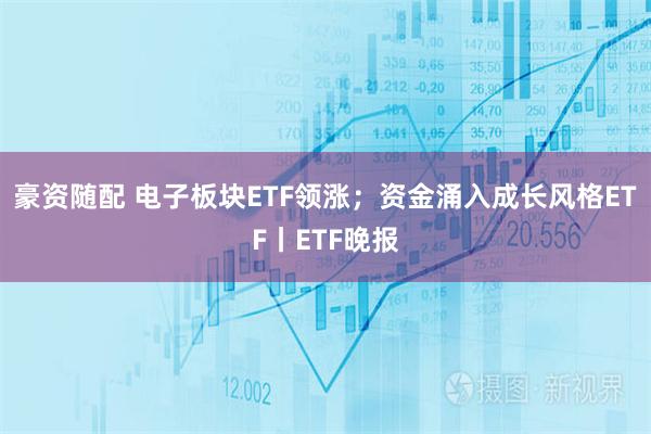 豪资随配 电子板块ETF领涨；资金涌入成长风格ETF丨ETF晚报